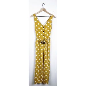 Monteau Los Angeles New Polka Dot Cropped Jumper Size Medium NWT